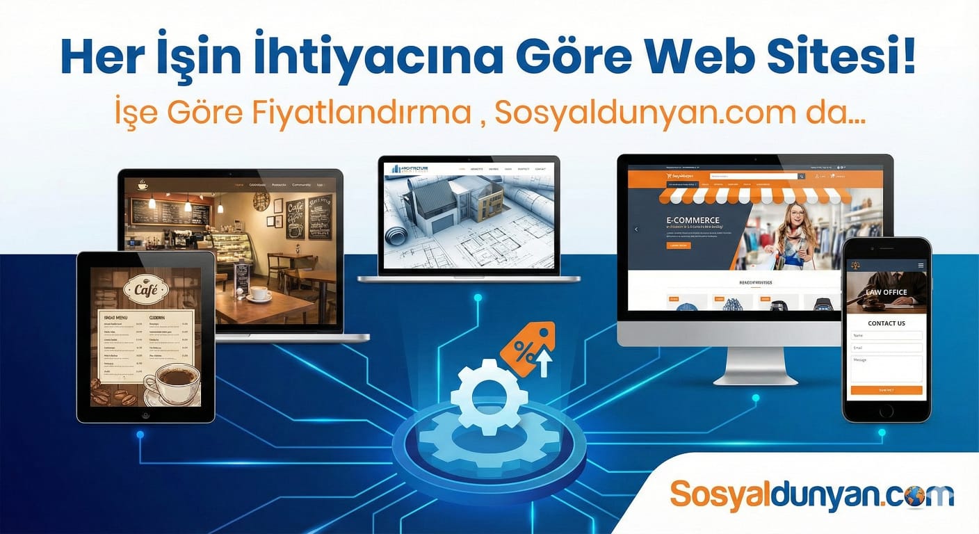 Her İşin İhtiyacına Göre Web Sitesi